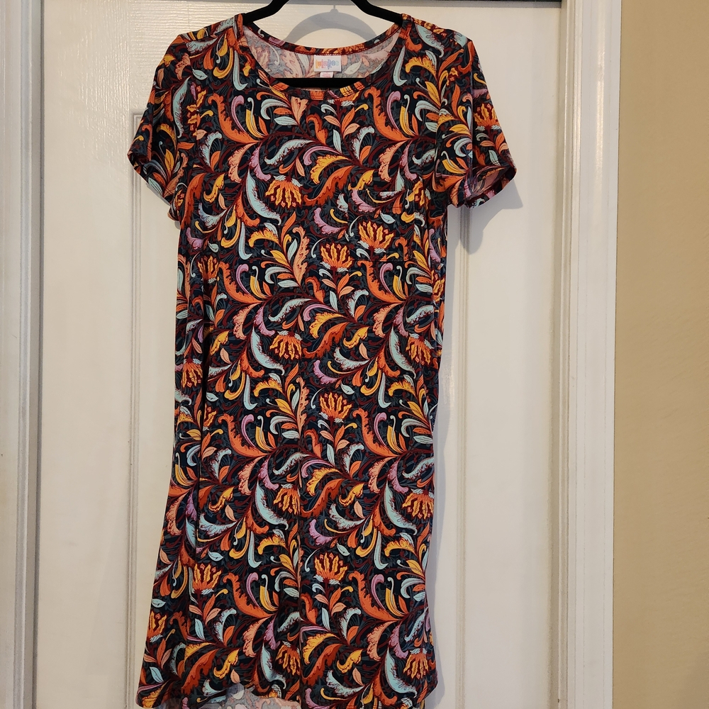 LuLaRoe Flowy Short Sleeve Dress